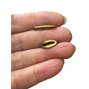 Antique Edwardian Lingerie Pins (2) Gold Filled Engraved Starburst Dainty